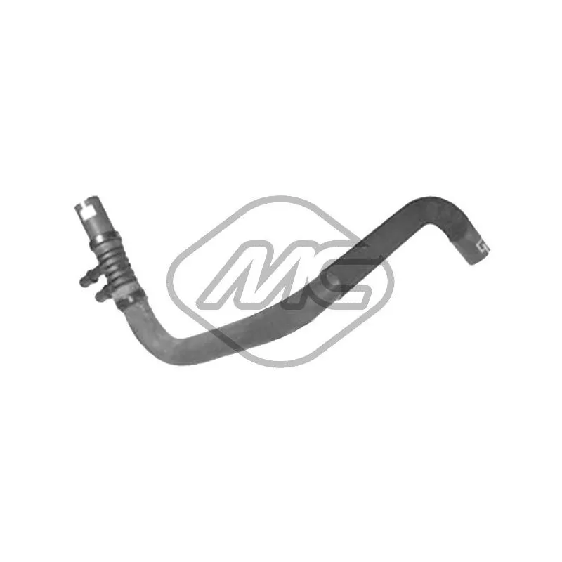 Durite de radiateur Metalcaucho 09245