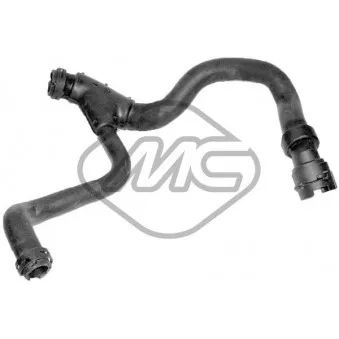 Durite de radiateur Metalcaucho 09299