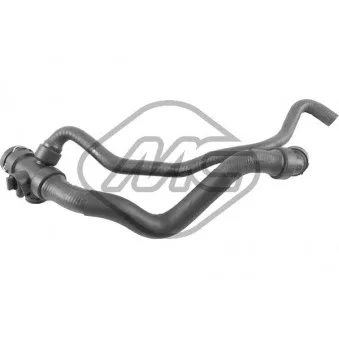 Durite de radiateur Metalcaucho 09321
