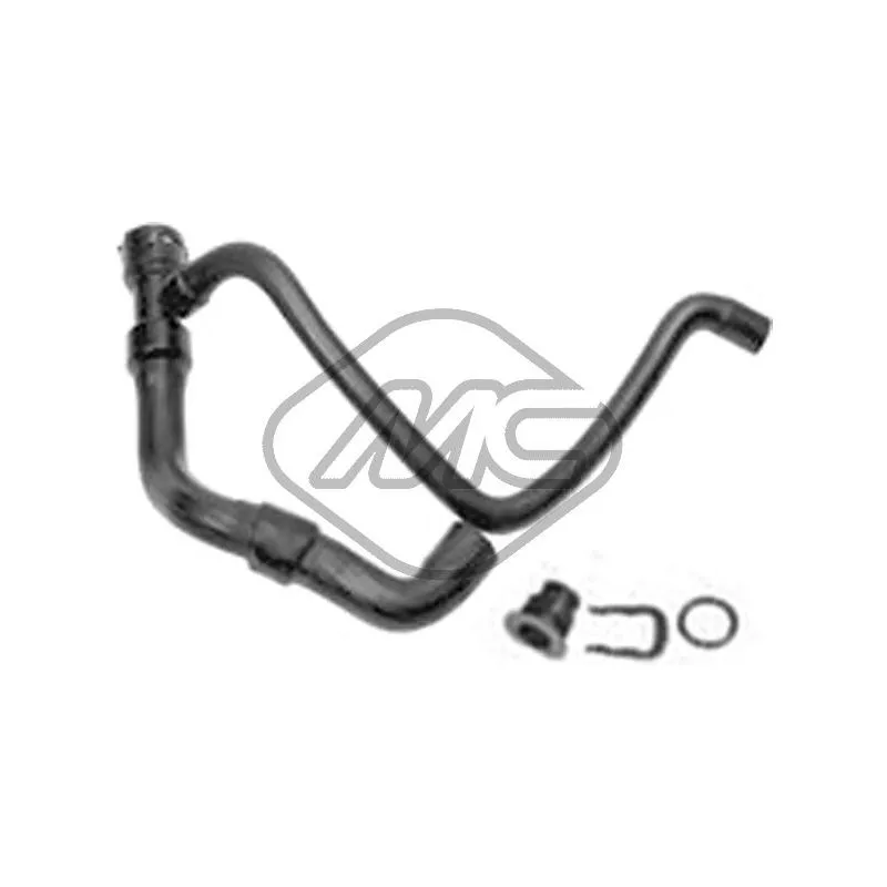 Durite de radiateur Metalcaucho 09326