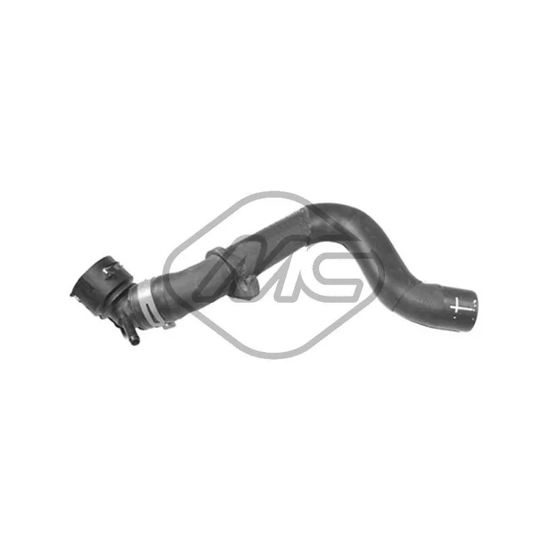Durite de radiateur Metalcaucho 09329