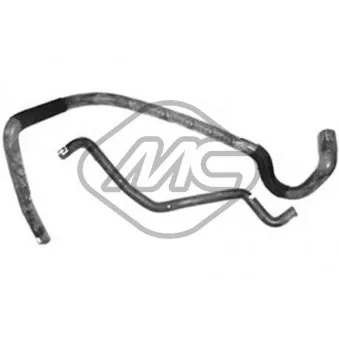 Durite de radiateur Metalcaucho 09334