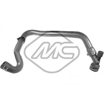 Durite de radiateur Metalcaucho 09336
