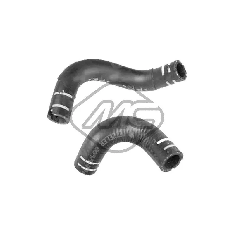 Durite de radiateur Metalcaucho 09424