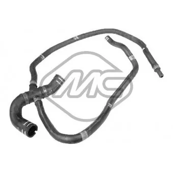 Durite de radiateur Metalcaucho 09428