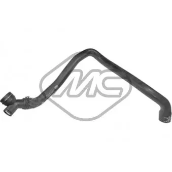 Durite de radiateur Metalcaucho 09522