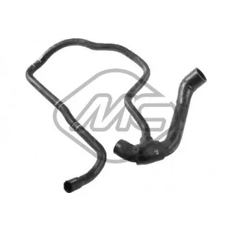 Durite de radiateur Metalcaucho 09542