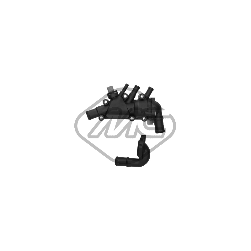 Boîtier du thermostat Metalcaucho 03709