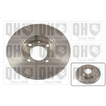 Jeu de 2 disques de frein avant QUINTON HAZELL BDC1046