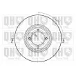 Jeu de 2 disques de frein avant QUINTON HAZELL BDC1064 - Visuel 2