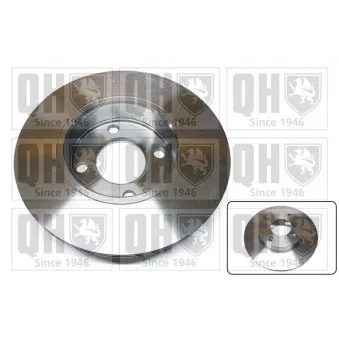 Jeu de 2 disques de frein avant QUINTON HAZELL BDC3211