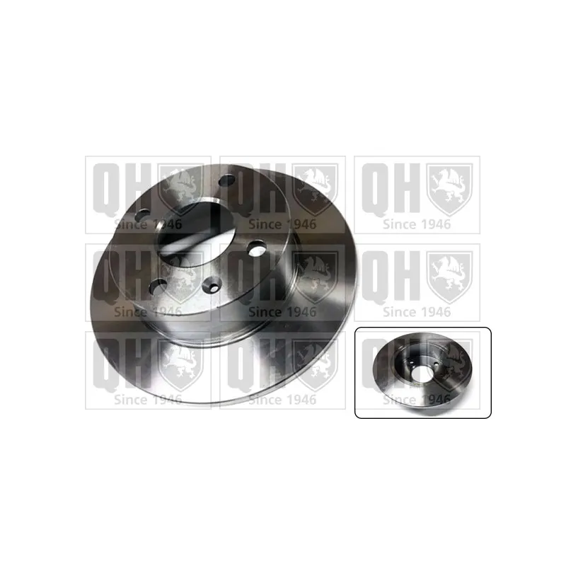 Jeu de 2 disques de frein avant QUINTON HAZELL BDC3235