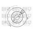 Jeu de 2 disques de frein avant QUINTON HAZELL BDC3244 - Visuel 2