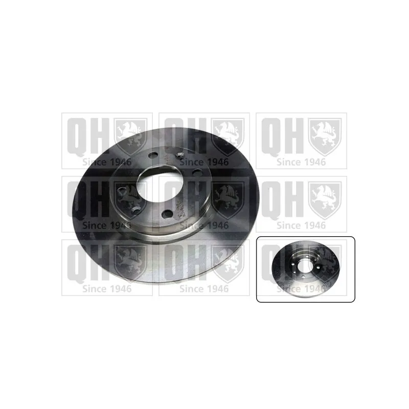 Jeu de 2 disques de frein avant QUINTON HAZELL BDC3247