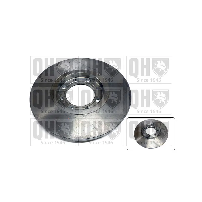 Jeu de 2 disques de frein avant QUINTON HAZELL BDC3266