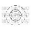 Jeu de 2 disques de frein avant QUINTON HAZELL BDC3283 - Visuel 2
