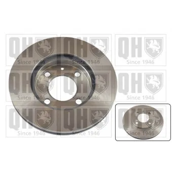 Jeu de 2 disques de frein avant QUINTON HAZELL BDC3309