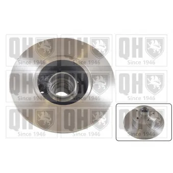 Jeu de 2 disques de frein avant QUINTON HAZELL BDC3310
