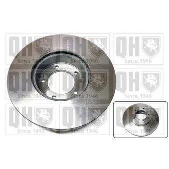 Jeu de 2 disques de frein avant QUINTON HAZELL BDC3324