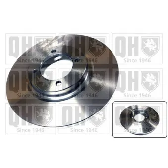 Jeu de 2 disques de frein avant QUINTON HAZELL BDC3351