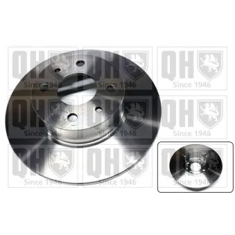 Jeu de 2 disques de frein arrière QUINTON HAZELL BDC3442