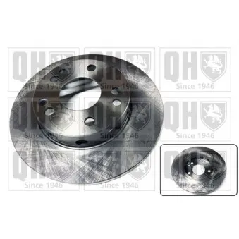 Jeu de 2 disques de frein avant QUINTON HAZELL BDC3444