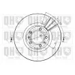 Jeu de 2 disques de frein avant QUINTON HAZELL BDC3502 - Visuel 2