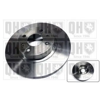 Jeu de 2 disques de frein avant QUINTON HAZELL BDC3511