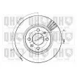 Jeu de 2 disques de frein avant QUINTON HAZELL BDC3515 - Visuel 2