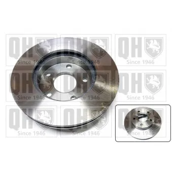 Jeu de 2 disques de frein avant QUINTON HAZELL BDC3517