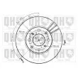 Jeu de 2 disques de frein avant QUINTON HAZELL BDC3526 - Visuel 2