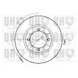 Jeu de 2 disques de frein avant QUINTON HAZELL BDC3533 - Visuel 2