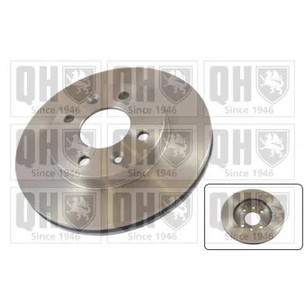 Jeu de 2 disques de frein avant QUINTON HAZELL BDC3546