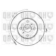 Jeu de 2 disques de frein avant QUINTON HAZELL BDC3558 - Visuel 1
