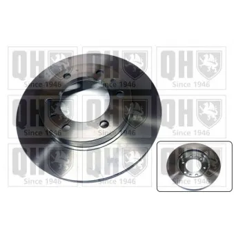 Jeu de 2 disques de frein avant QUINTON HAZELL BDC3563