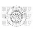 Jeu de 2 disques de frein avant QUINTON HAZELL BDC3570 - Visuel 2