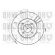 Jeu de 2 disques de frein avant QUINTON HAZELL BDC3573 - Visuel 2