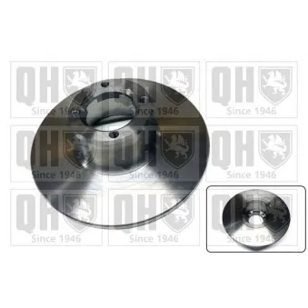 Jeu de 2 disques de frein avant QUINTON HAZELL BDC3577