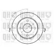 Jeu de 2 disques de frein avant QUINTON HAZELL BDC3580 - Visuel 2