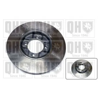 Jeu de 2 disques de frein avant QUINTON HAZELL BDC3587