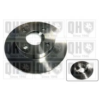 Disque de frein arrière droit QUINTON HAZELL BDC3629
