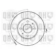 Jeu de 2 disques de frein avant QUINTON HAZELL BDC3674 - Visuel 2