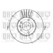 Jeu de 2 disques de frein avant QUINTON HAZELL BDC3682 - Visuel 1