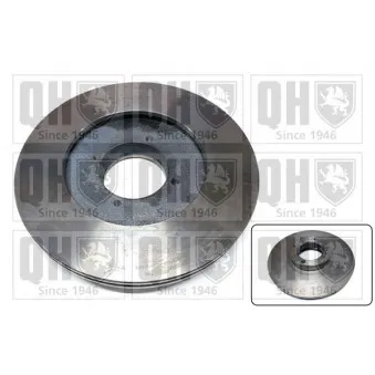 Jeu de 2 disques de frein avant QUINTON HAZELL