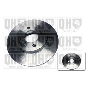 Jeu de 2 disques de frein avant QUINTON HAZELL BDC3713