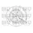 Jeu de 2 disques de frein arrière QUINTON HAZELL BDC3720 - Visuel 2