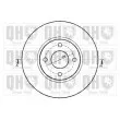 Jeu de 2 disques de frein avant QUINTON HAZELL BDC3728 - Visuel 2