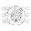 Jeu de 2 disques de frein avant QUINTON HAZELL BDC3733 - Visuel 1
