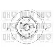 Jeu de 2 disques de frein arrière QUINTON HAZELL BDC3734 - Visuel 2