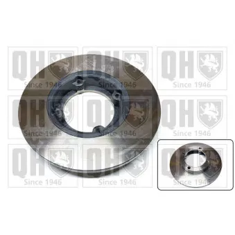 Jeu de 2 disques de frein avant QUINTON HAZELL BDC3740